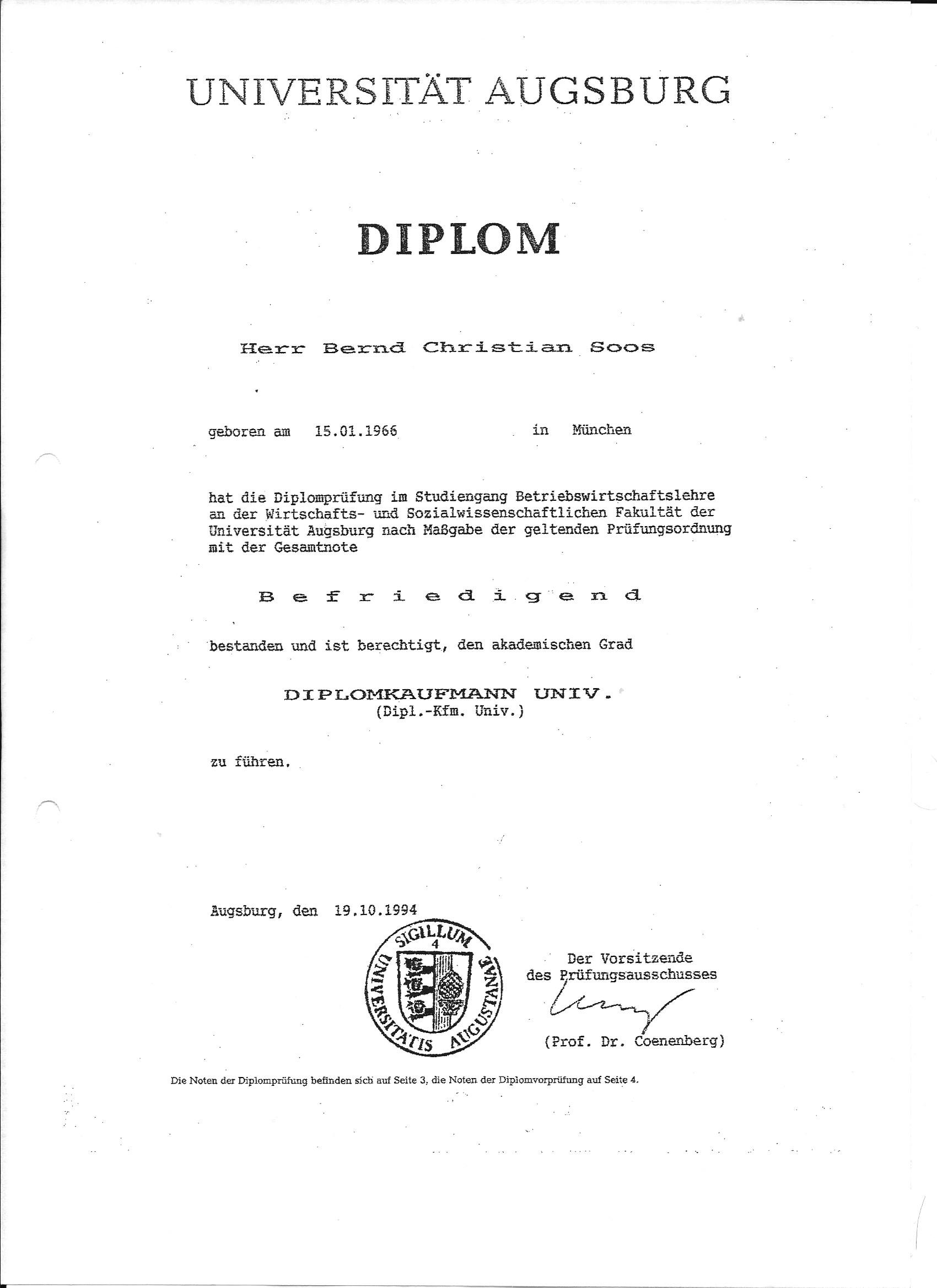 Diplomzeugnis Seite 4